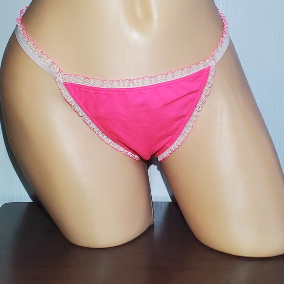 Victoria's Secret V-String Panties. New with Tags Size Large. - Picture 1 of 3